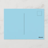 Happy Sunny Day Niedlich Lächeln Sun Print Postkarte (Rückseite)