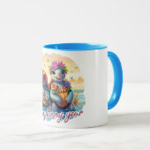 Happy sunny year at last tasse (VorderseiteRechts)