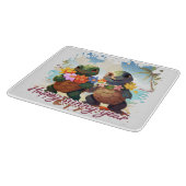 Happy sunny year too schneidebrett (Ecke)