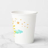 Happy Sunshine Birthday Party Pappbecher (Rückseite)