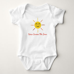 Happy Sunshine Gender Neutral Baby Dusche Strampler