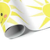 Happy Sunshine Geschenkpapier (Rolleneckpunkt)
