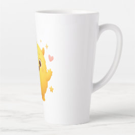 Happy Sunshine Monster Kids Mug — Cheerful Yellow Milchtasse