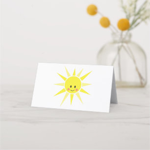 Happy Sunshine Platzkarte