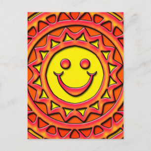HAPPY SUNSHINE POSTKARTE