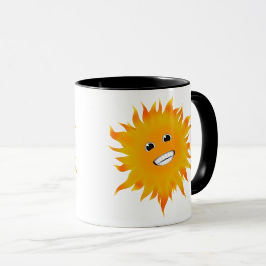 Happy Sunshine Tasse (VorderseiteRechts)