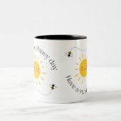 Happy Sunshiney Day Coffee Tasse (Mittel)