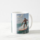 Happy Surfer Kaffeetasse (VorderseiteRechts)