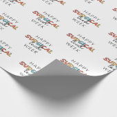 Happy Surgical Tech Week Geschenkpapier (Ecke)