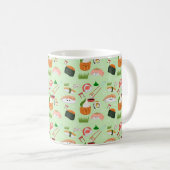 Happy Sushi Kawaii Kaffeetasse (VorderseiteRechts)