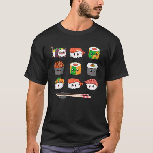 Happy Sushi T-Shirt (Vorderseite)