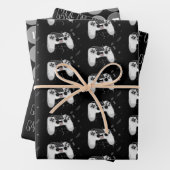 Happy & Sweaty Video Game Controller Geschenkpapier Set (Beispiel)