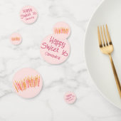Happy Sweet 16 Candles Table Confetti Konfetti (Gruppe)