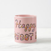 Happy Sweet 16 Niedlich Funny Candy Typografie Tasse (Zentrum)