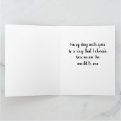 **HAPPY SWEETEST DAY* EHEFRAU SIE GEMEIN WORLD ZU KARTE (Innenseite)