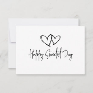 Happy Sweetest Day Grußkarte Dankeskarte