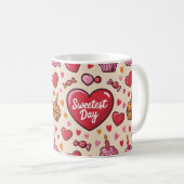 Happy Sweetest Day Kaffeetasse (VorderseiteRechts)