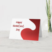 Happy Sweetest Day Karte (Vorderseite)
