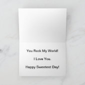 Happy Sweetest Day Karte (Innenseite)