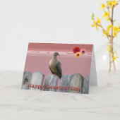 Happy Sweetest Day Liebe Dove Karte (Gelbe Blume)