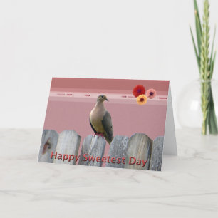 Happy Sweetest Day Liebe Dove Karte
