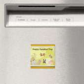 Happy Sweetest Day Teddy Bears Magnet (In Situ (Geschirrspüler))