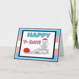 Happy T Day - Herzlichen Glückwunsch zum Start von Karte
