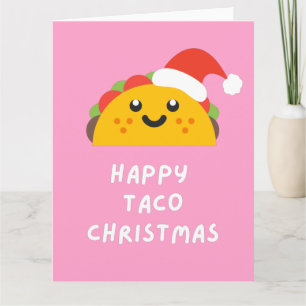HAPPY TACO CHRISTMAS KARTE