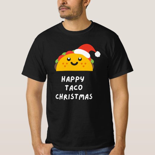 HAPPY TACO CHRISTMAS T - Shirt (Vorderseite)