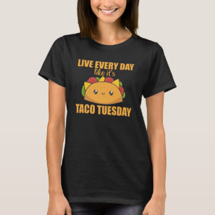 Happy Taco Dienstag - Mexikanisches Essen T-Shirt