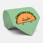 Happy Taco Mais Muschel Rindfleisch Salsa mexikani Krawatte (Gerollt)