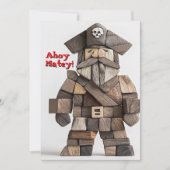 Happy Talk like a Pirate Day Card Einladung (Vorderseite)