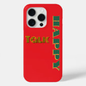 Happy Talk Red Green Case-Mate iPhone Hülle (Rückseite)