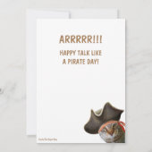 Happy Talk wie eine Piratenkatze (Rückseite)