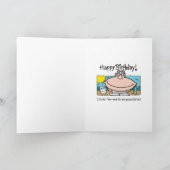 HAPPY TALKER Geburtstagkarte Karte (Innenseite)