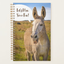 "Happy Talking Donkey" Custom Planner