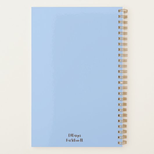 "Happy Talking Donkey" Custom Planner Planer (Rückseite)