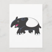Happy Tapir Postkarte (Vorderseite)