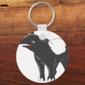 Happy Tapir Schlüsselanhänger (Vorderseite)
