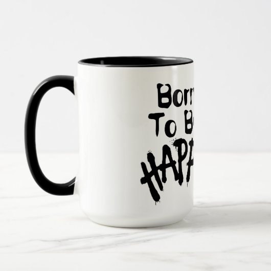 " Happy " Tasse (Links)