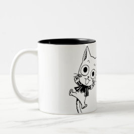 Happy Tasse - Fairy Schwanz Black & White Manga mi