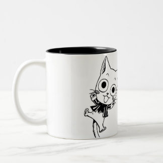 Happy Tasse - Fairy Schwanz Black & White Manga mi