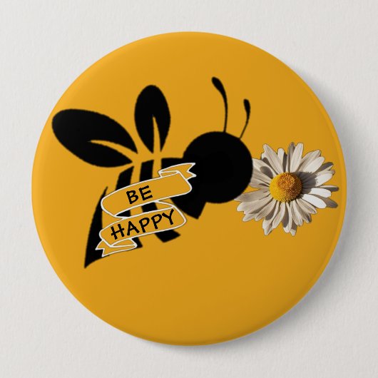 HAPPY-Taste Button (Vorderseite)