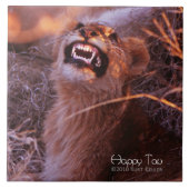 Happy Tau Fliese (Vorderseite)