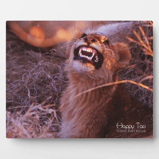 Happy Tau Fotoplatte (Vorderseite)