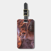 Happy Tau Gepäckanhänger (Vorderseite vertikal)