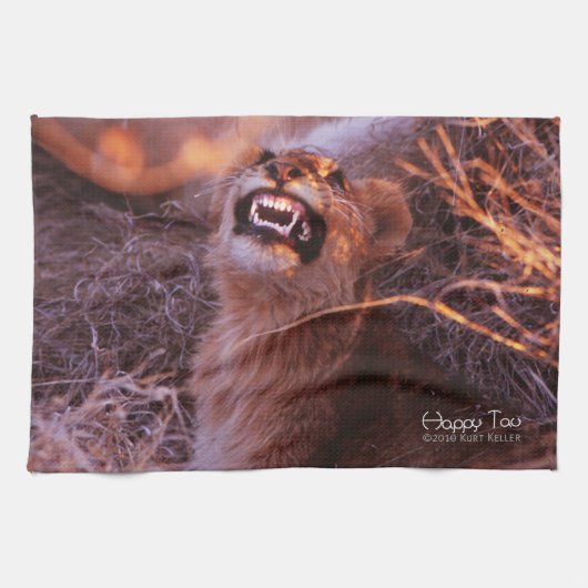 Happy Tau Handtuch (Horizontal)