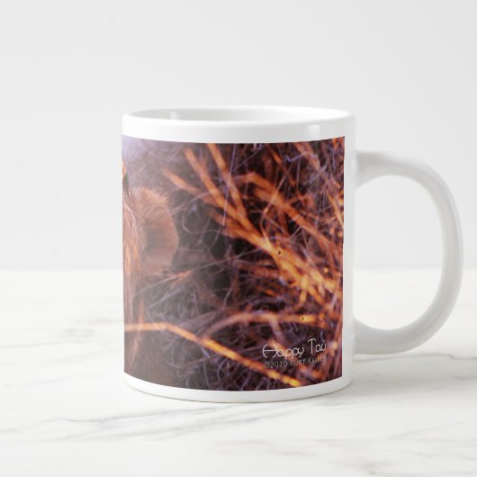Happy Tau Jumbo-Tasse (Rechts)