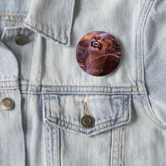 Happy Tau, Lächelnd Lion Cub Button (Beispiel)