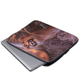 Happy Tau Laptopschutzhülle (Vorne Knopf)